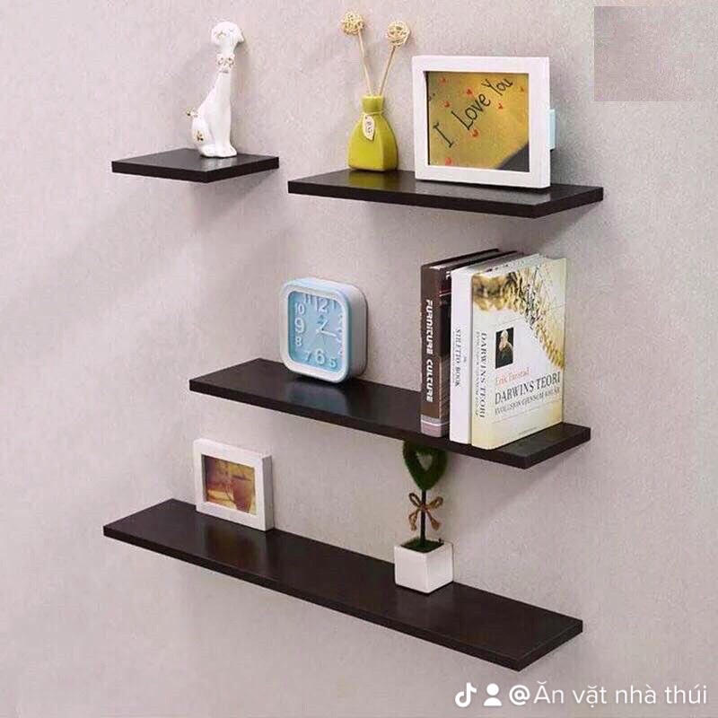 Thanh ngang treo tường dài …x13cm tặng kèm vít âm tường