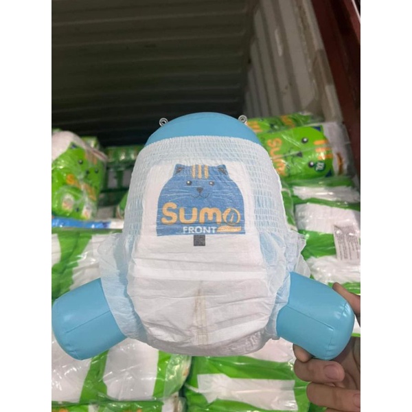 Bỉm quần SUMO 104 miếng cao cấp bo mông form to Size M-6XL