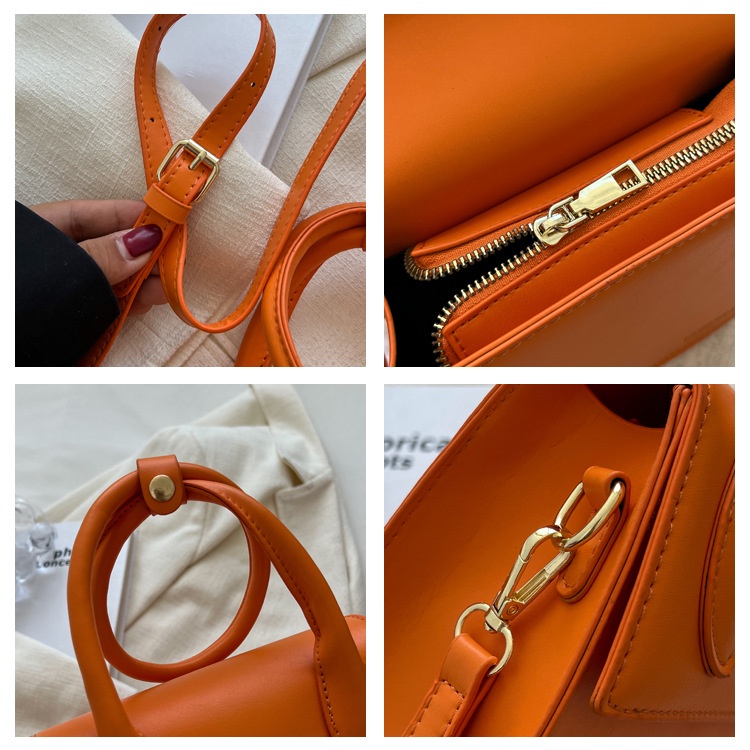 Túi xách nữ cầm tay đeo chéo đeo vai thời thượng quai xoắn có nút bấm LK297