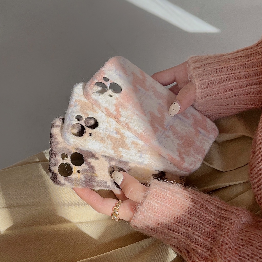 Ốp Điện Thoại Tpu Mềm Chống Rơi Họa Tiết Houndstooth Đơn Giản Cho iphone 14 13 12 11 Pro MAX Plus