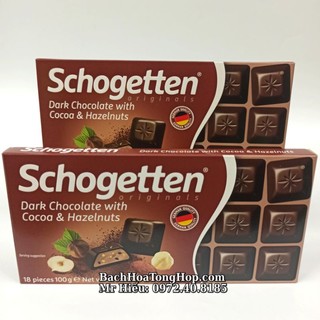 [Hỏa Tốc] Socola thanh Schogetten 100g đủ các vị