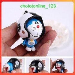 MÓC KHÓA DOREMON ĐỘI MŨ BẢO HIỂM
