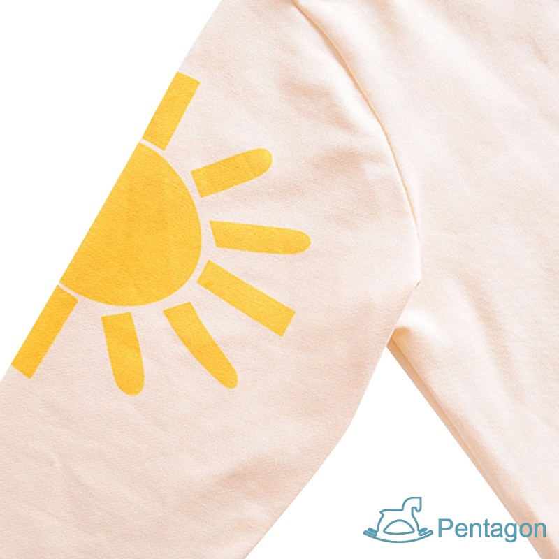 Áo Thun Tay Dài In Họa Tiết Cầu Vồng Hoạt Hình Dành Cho Bé Gái