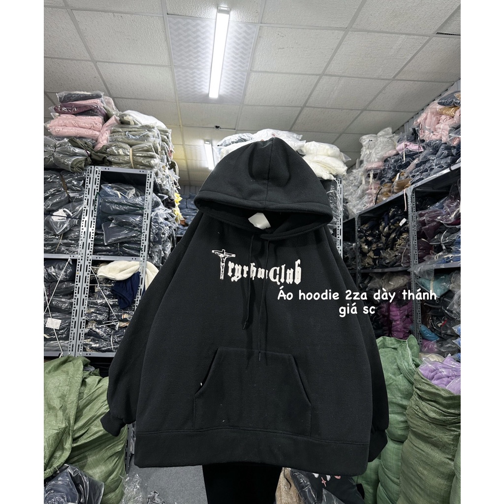 Áo hoodie thánh giá nam nữ dày dặn hàng nỉ 2 da - SC13