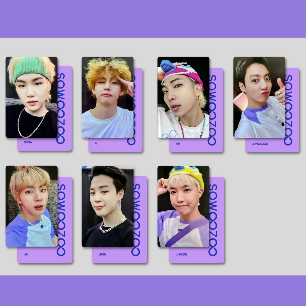 Set 7 card Sowoozoo BTS [Unofficial]
