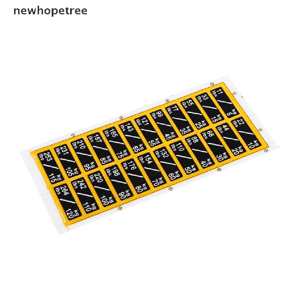 1 Tấm Nhãn Dán Hỗ Trợ Tập Gym Tiện Dụng