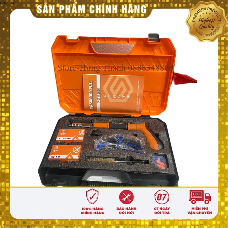 súng bắn đinh bê tông hạt nổ sugong hàng chính hãng công ty