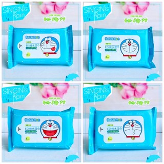 ☘️Khăn giấy ướt bỏ túi Doraemon Doremon