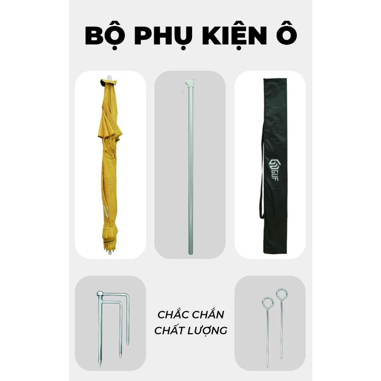 Ô/dù GUF Vàng Kim D1 2M2