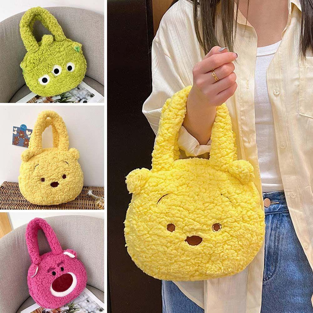 Túi Đeo Chéo Hình Thú Nhồi Bông Hoạt Hình Xinh Xắn