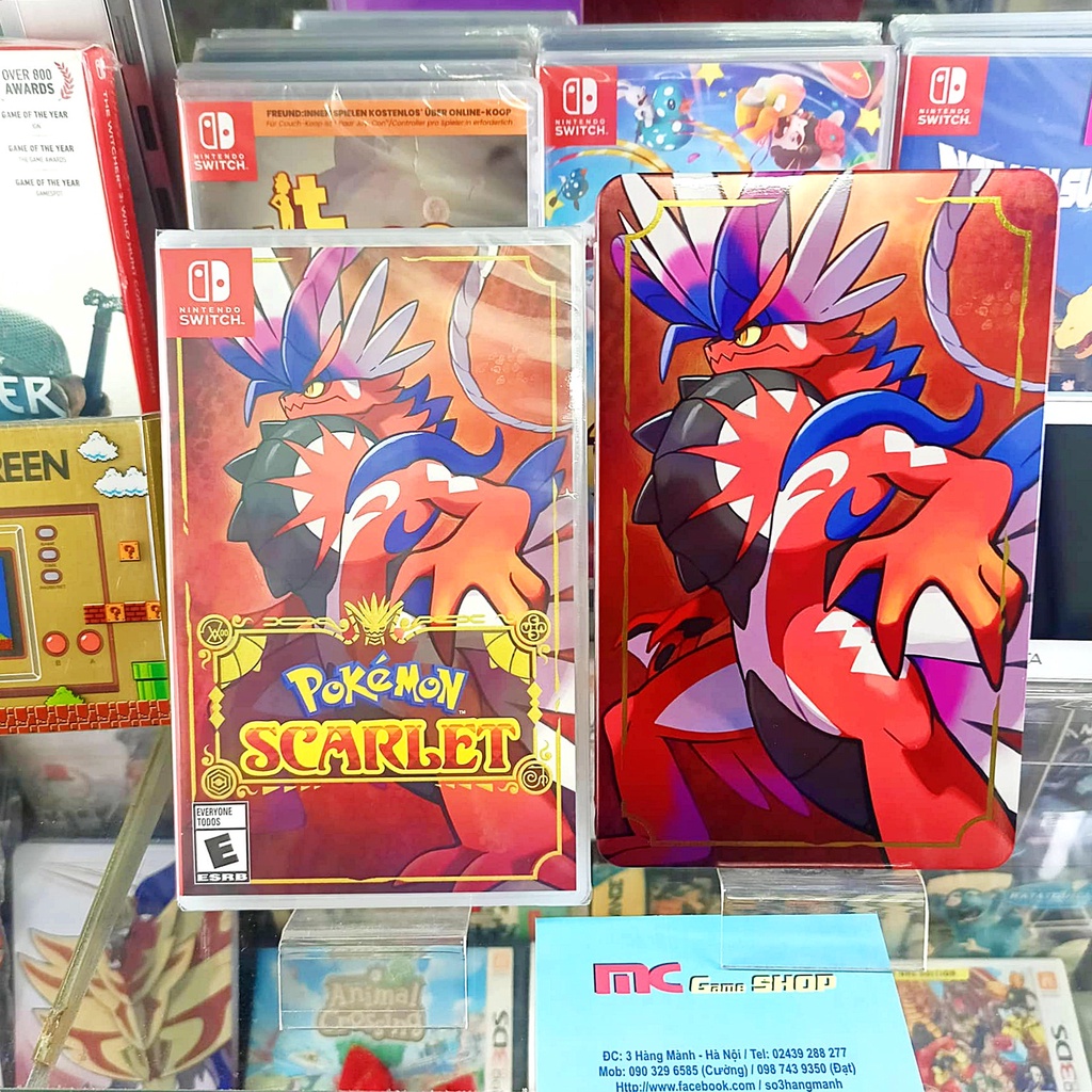 Băng game Nintendo Switch Pokemon Scarlet .