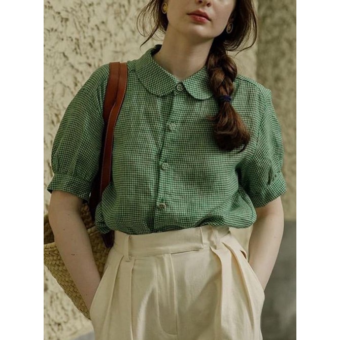 Rập Giấy SM003 - Sơmi cổ bo tròn