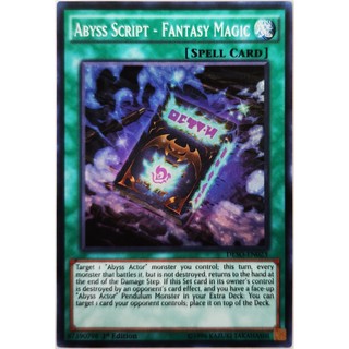 [Thẻ Yugioh] Abyss Script - Fantasy Magic |EN| Super Rare