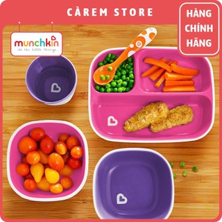 Bộ 2 Đĩa Chia Ngăn Chống Trượt MUNCHKIN