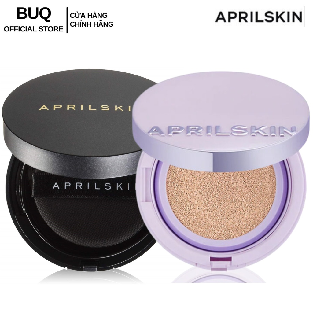 Phấn Nước April Skin Black Magic Snow Cushion Galaxy Edition (15g)