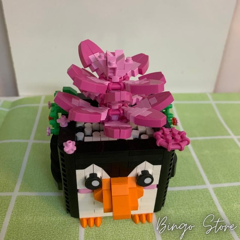 MÔ HÌNH LẮP RÁP CHẬU CÂY PENGUIN 562 CHI TIẾT