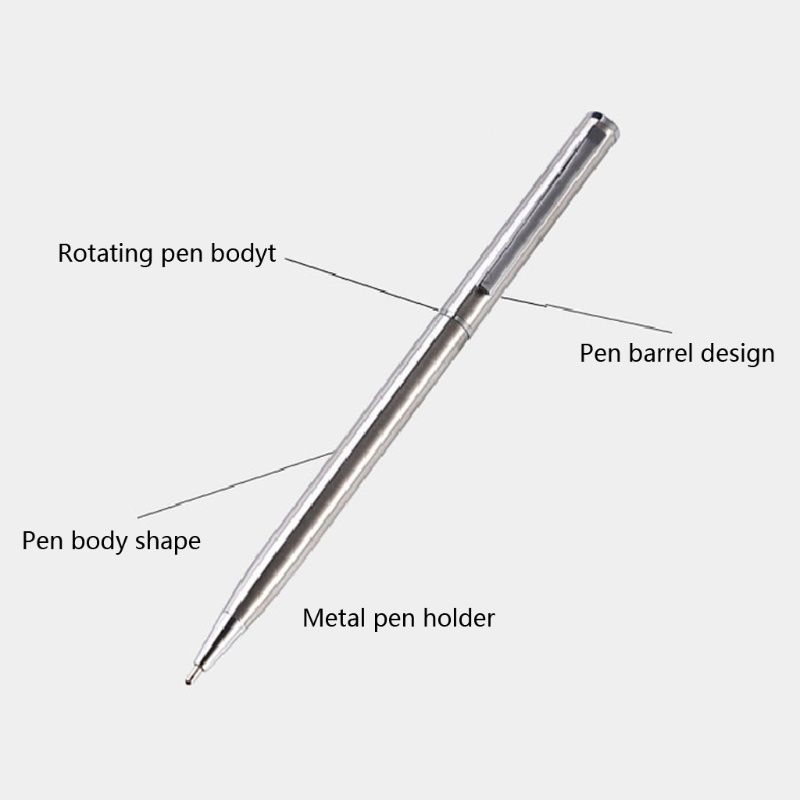 Bút ký tên bằng kim loại 1.0 màu đen mượt mà chất lượng