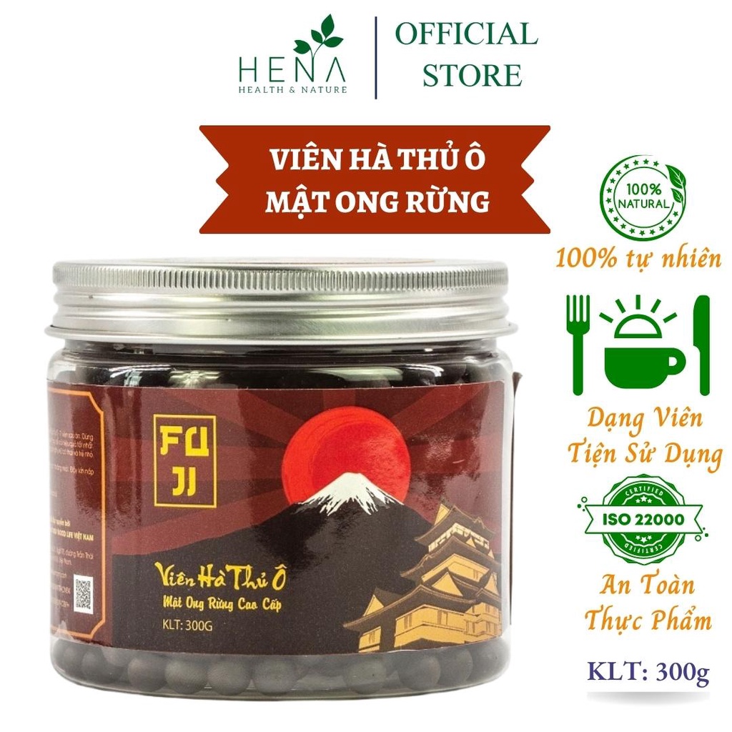 Hà Thủ Ô Viên Mật Ong Rừng FUJI 300g Bí Truyền Nhật Bản