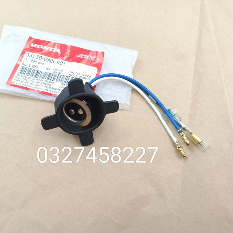 Dây điện đuôi chóa đèn pha xe DREAM zin chính hãng