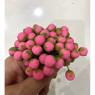 Nụ đào đất sét 1 bó 50 cái