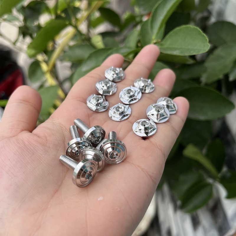 Ốc 5li nhuyễn inox 304