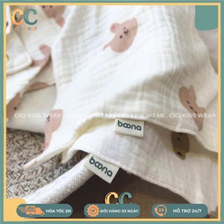 Yếm quàng cổ giữ ấm boona cho bé