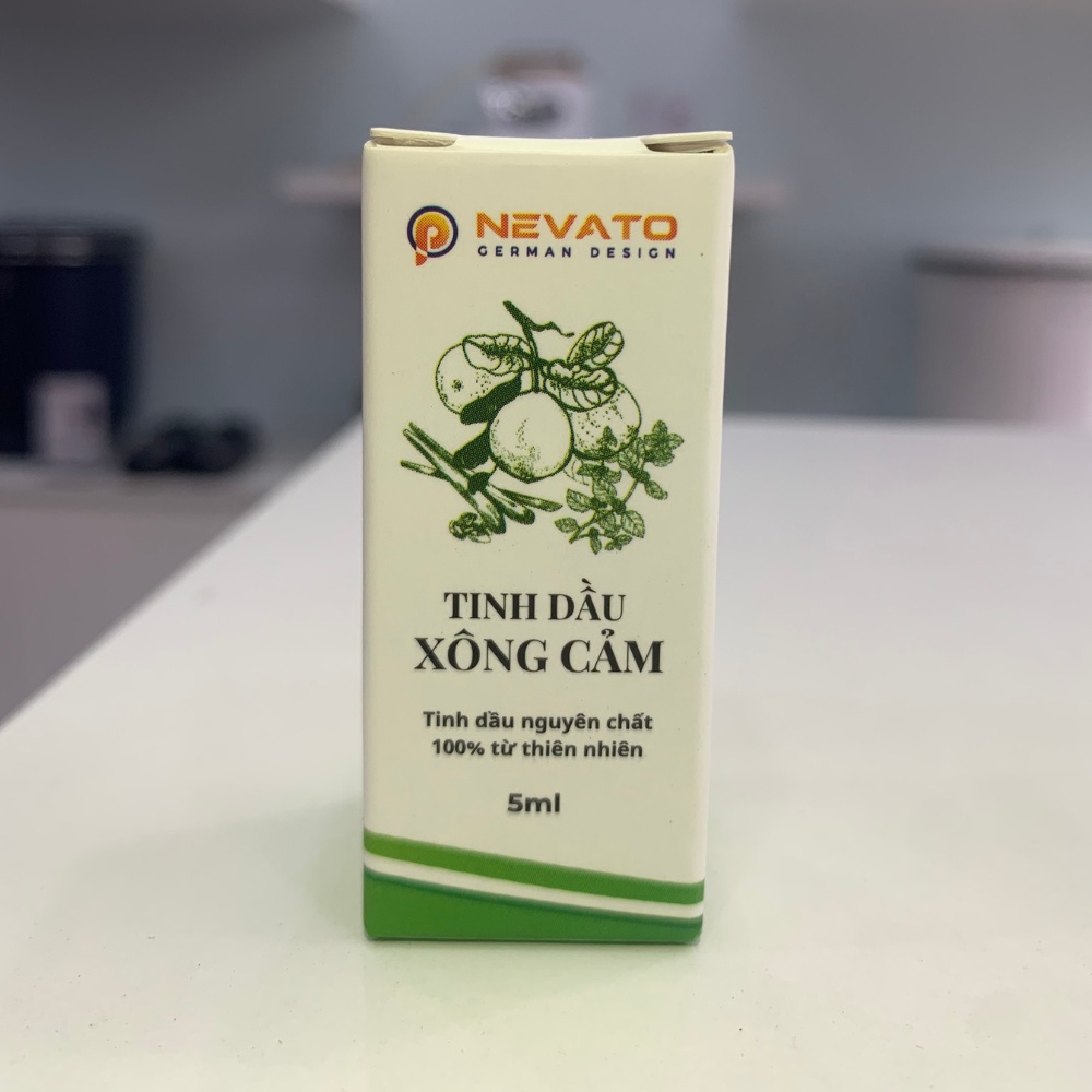 Tinh Dầu Xông Cảm 100% Từ Thiên Thiên Nguyên Chất NEVATO Thể Tích 5ml