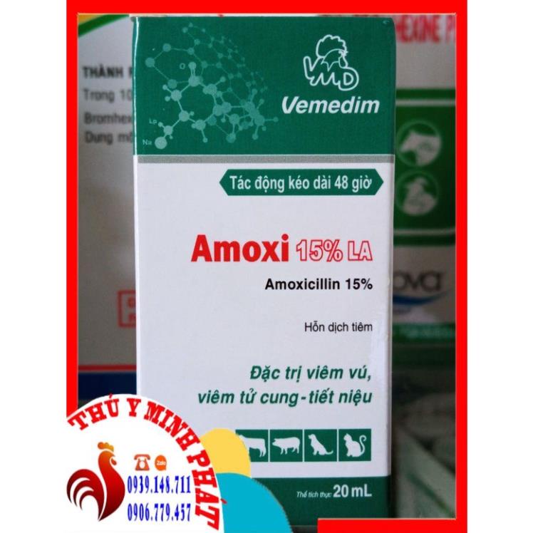 AMOX 15 LA CHAI 20ml