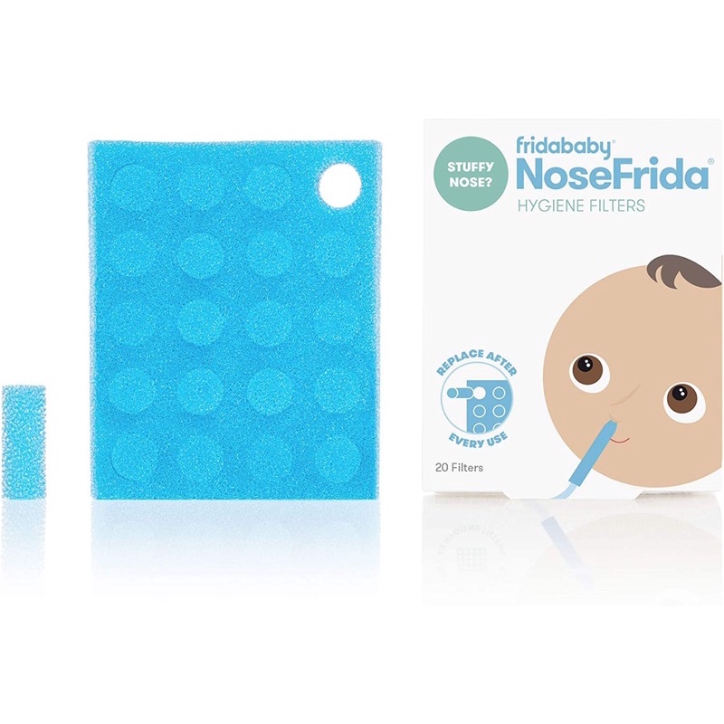Hộp miếng lọc ngăn khuẩn Nosefrida (NOSE FRIDA - FRIDABABY)