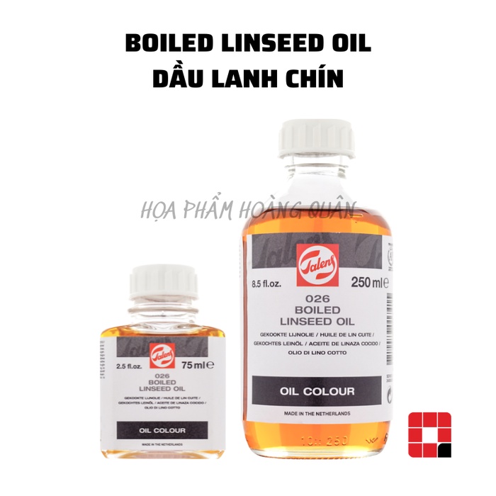 Dầu lanh chín Boiled Linseed Oil 026