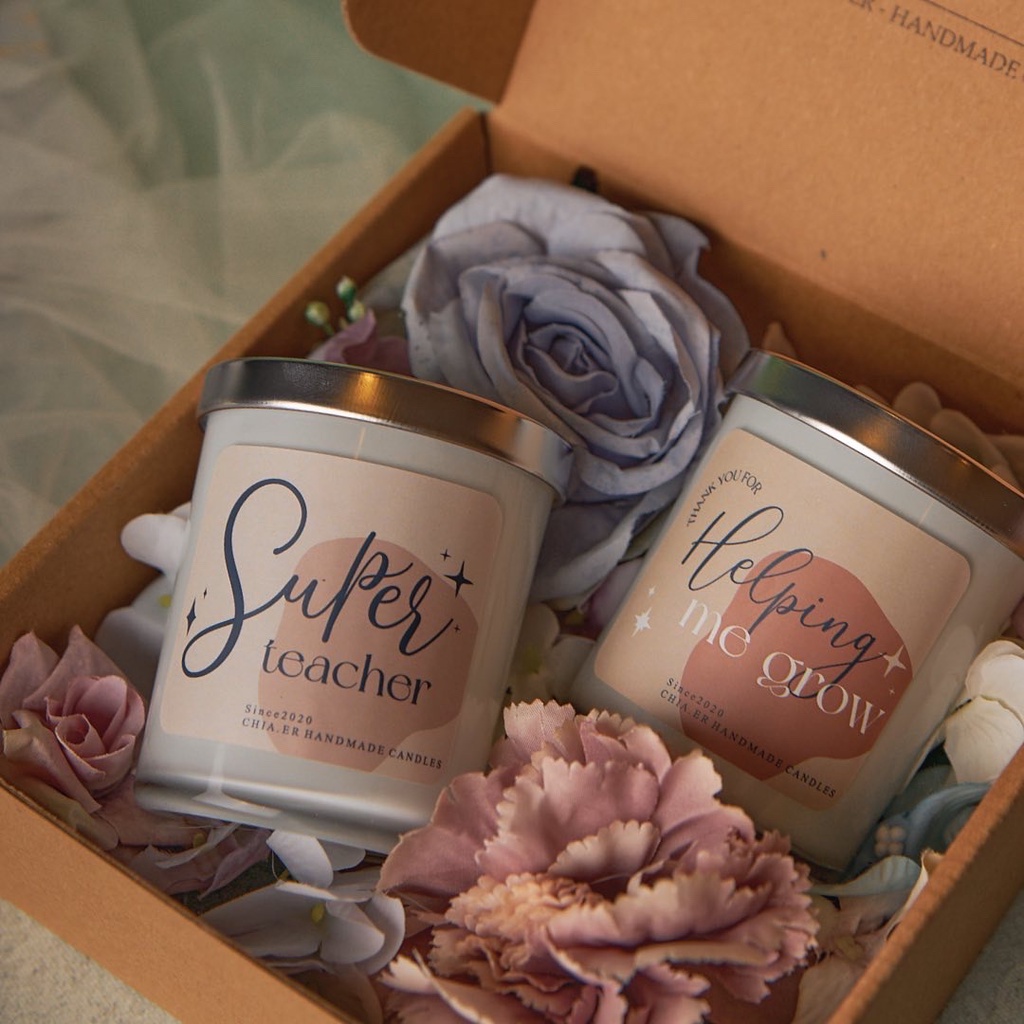 Nến Thơm Chia.kandles Gift For Women Hũ Thủy Tinh 175g