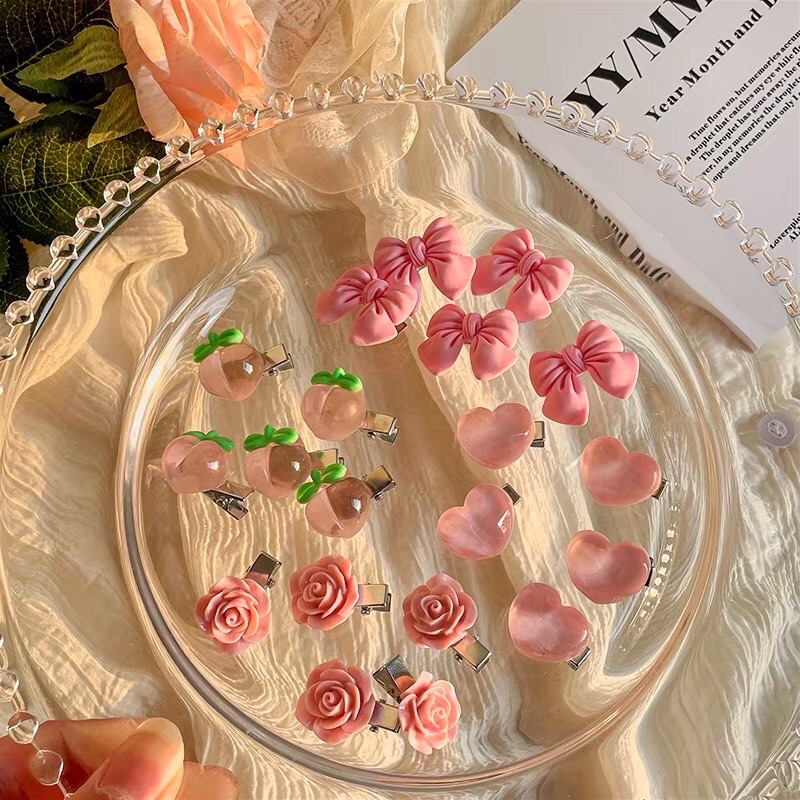 Kẹp tóc bông hoa cho nữ hàn quốc