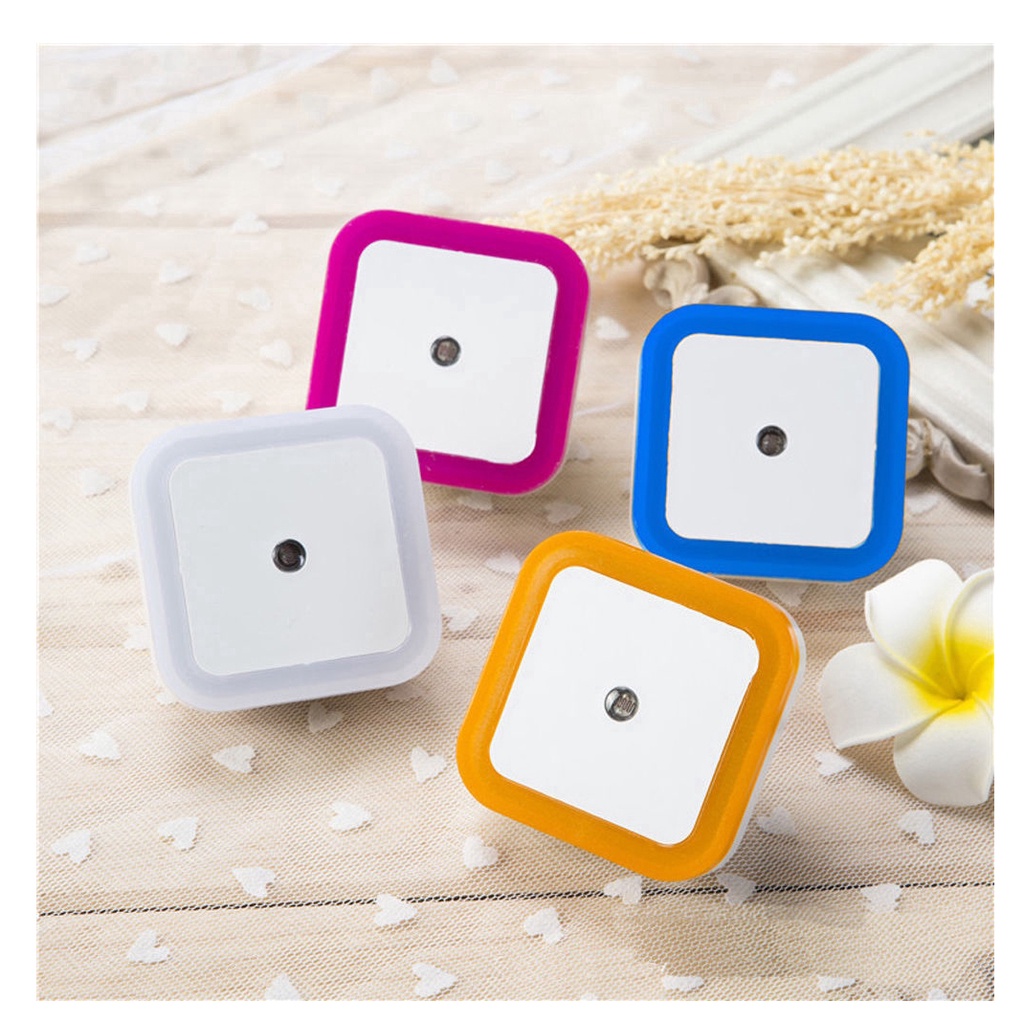 Đèn ngủ cảm ứng tự động tắt mở đèn ngủ vuông chất lượng cao lamp 216 DALOI STORE