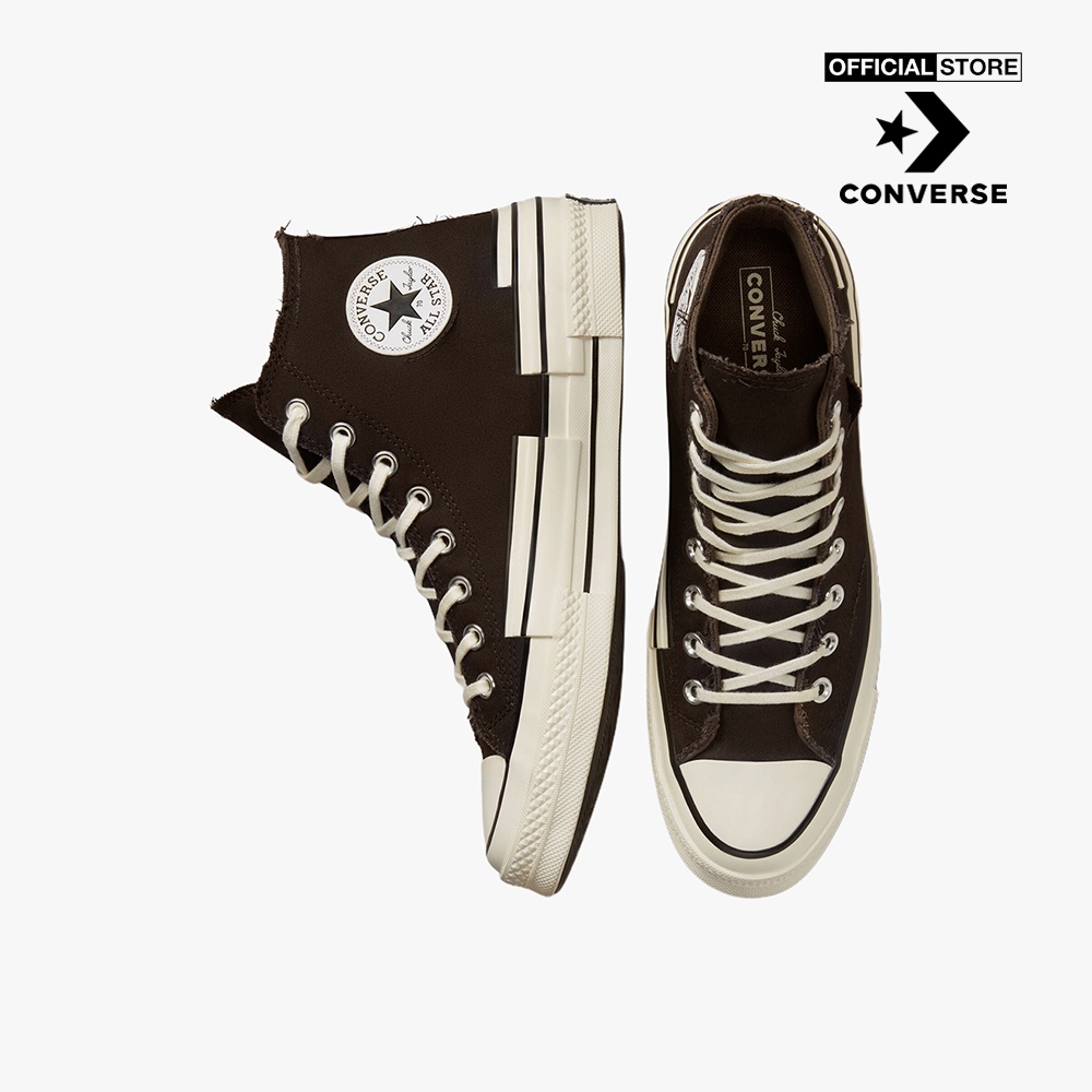CONVERSE - Giày sneakers cổ cao unisex Chuck Taylor All Star 1970s Hacked Heel A03239C-7000_BROWN