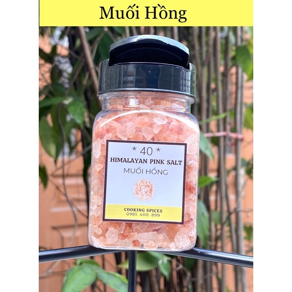 [ Hũ 120ml ] Muối Hồng Himalaya Nhập ( Dạng Hạt )