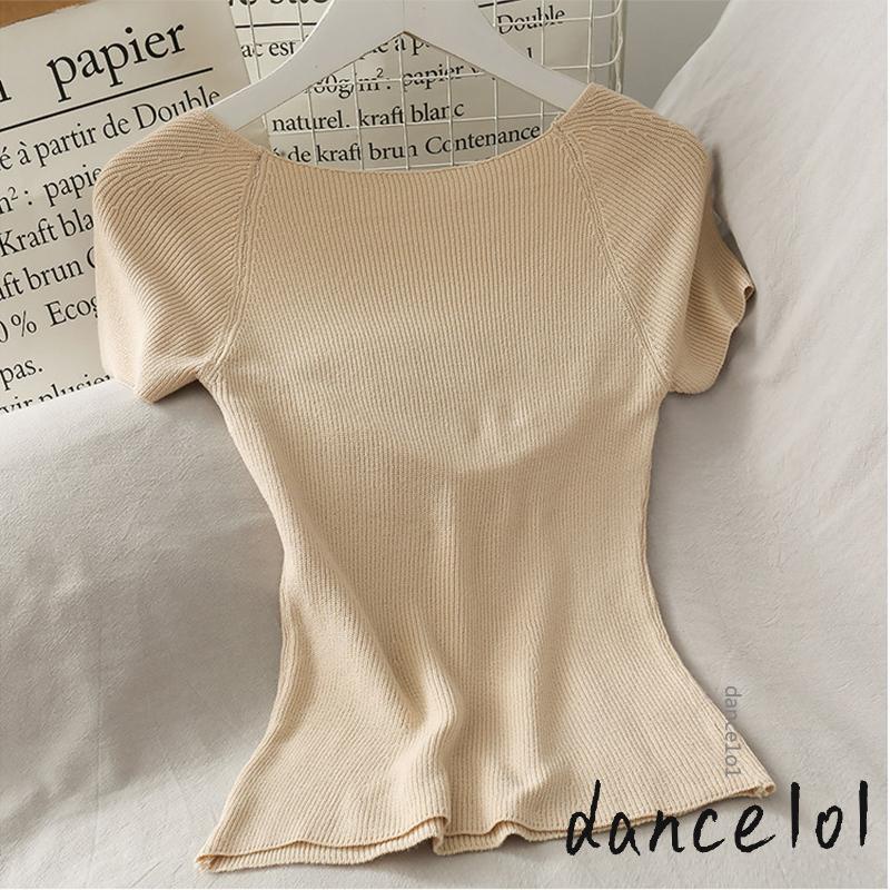 Áo Thun Nữ Tay Ngắn Khiêu Vũ 1O1- Thời Trang Mùa Hè Gợi Cảm