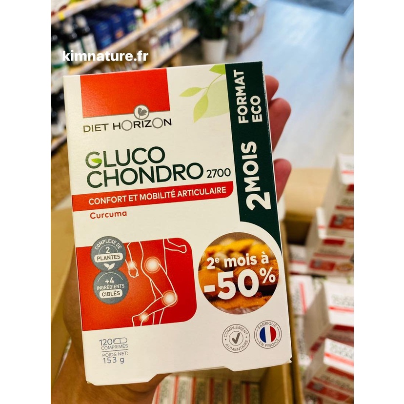 Viên uống bổ khớp GLUCOCHONDRO 2700 -  DIET HORIZON