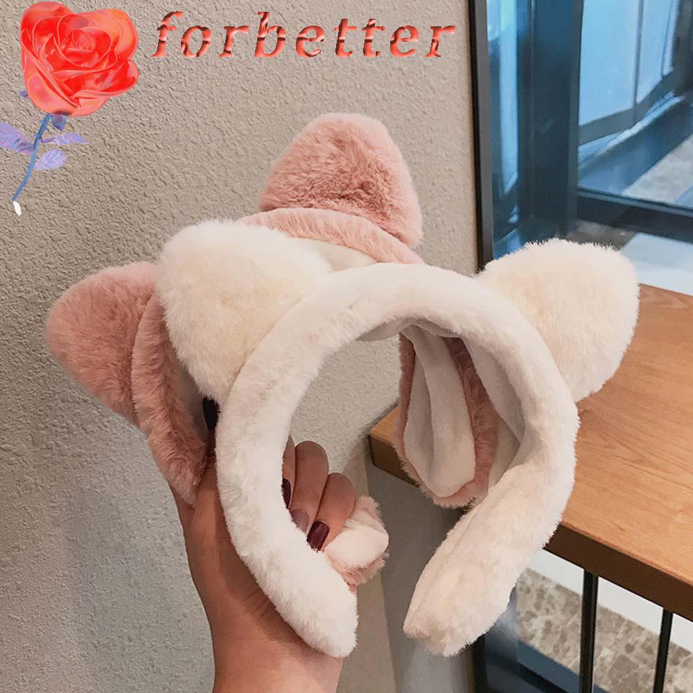 Băng đô cài tóc thiết kế tai mèo xinh xắn đáng yêu dành cho nữ