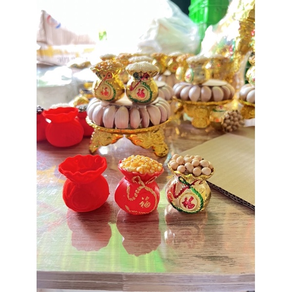 combo túi vàng có đậu làm sẵn (10 bộ)