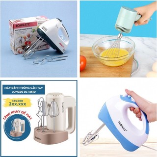 [5❤️][FREESHIP] MÁY ĐÁNH TRỨNG CẦM TAY SCARLETT - SOKANY SK-6621 - LONGDE DL 1251D - NONOSTYLE HD03 [HCM]