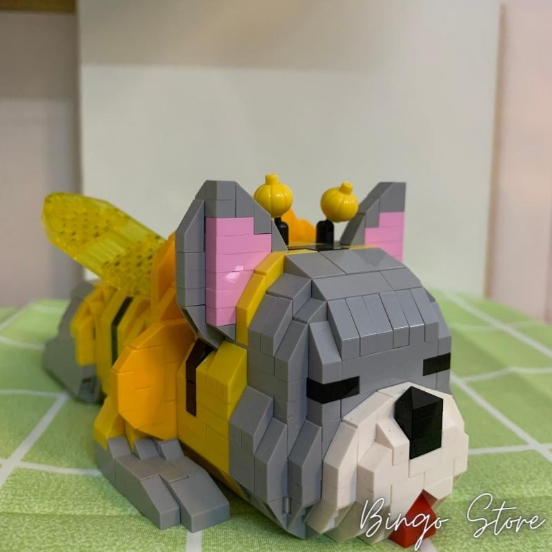 MÔ HÌNH LẮP RÁP CHÓ BULLY 954 CHI TIẾT CỰC HẤP DẪN VÀ DỄ THƯƠNG