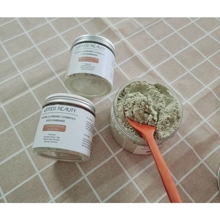 Bột rửa mặt xanh
