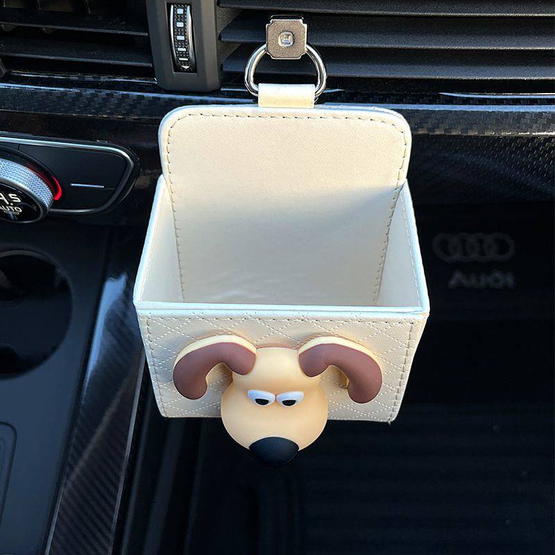 Pocket Hanging Bag Sundries Storage Air Outlet Same Mobile Phone Suspension Car Creative Storage Storage Box Car Xiaohongshu i3qi