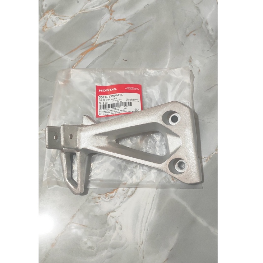 Giá để chân sau bên trái HONDA WAVE RS110, A110, Blade Số.