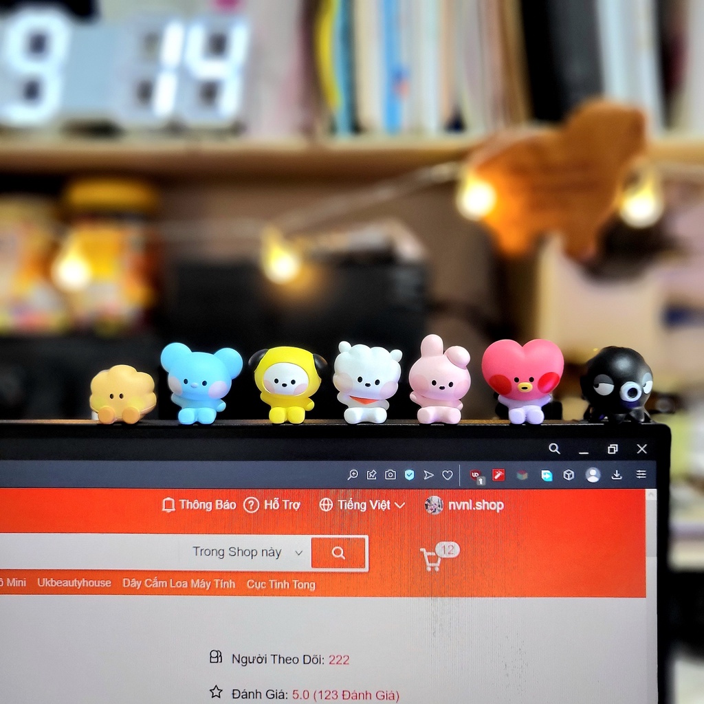 Mô hình sưu tầm BT21 MININI MONITOR FIGURE