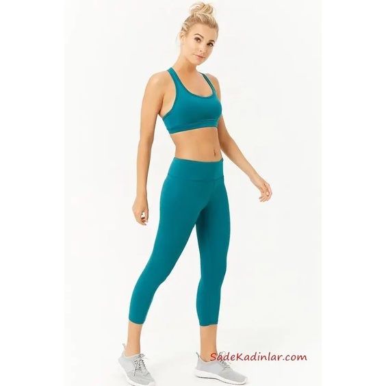 Set áo bra + quần legging lưng cao tập gym yoga F21