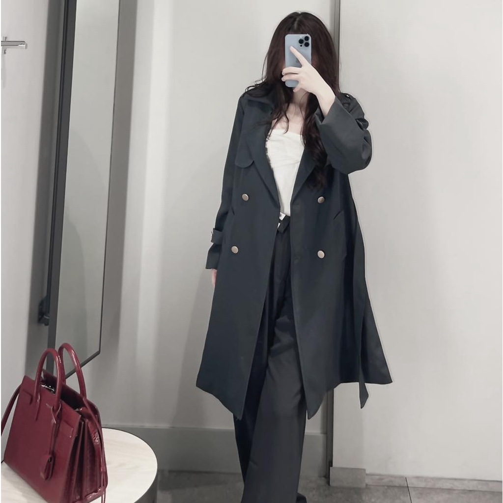 Mangto dáng dài QCCC chất kaki loại 1 YANXUA