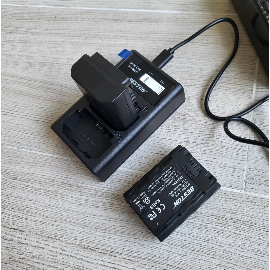 Bộ Pin NP-FZ100 2500mAh + Sạc Beston Dùng Cho Máy Ảnh Sony a7m4 a7m3 A7c A7R3 A7R4 7RM3 A9M2 A7S3 a6600