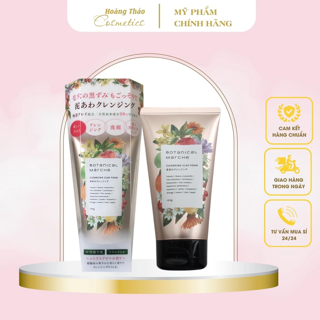 SỮA RỬA MẶT ĐẤT SÉT BOTANICAL MARCHE