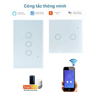Công tắc thông minh Wifi Smart life điều khiển thiết bị đèn từ xa qua smartphone